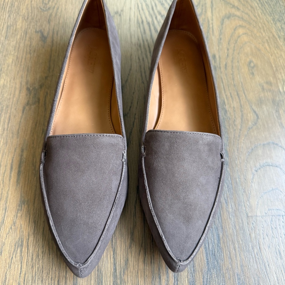 Brand New J.Crew Edie Suede Loafers